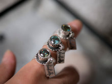 SIZE 6 - Teacup ring - You've been teawitched - Ft Moissanite Diamond