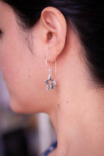 Midnight blossom earrings