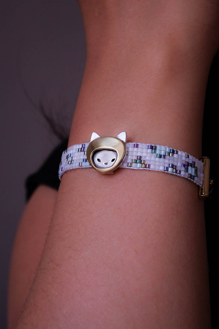 Galactic in the Wild - Loom Woven bracelet