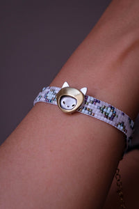 Galactic in the Wild - Loom Woven bracelet