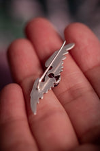 Custom Climber Earring - Feathered Blossoms