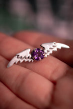 Custom Climber Earring - Feathered Blossoms
