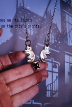 MADE TO ORDER - Heartbound Twins - Gatitos Necklace