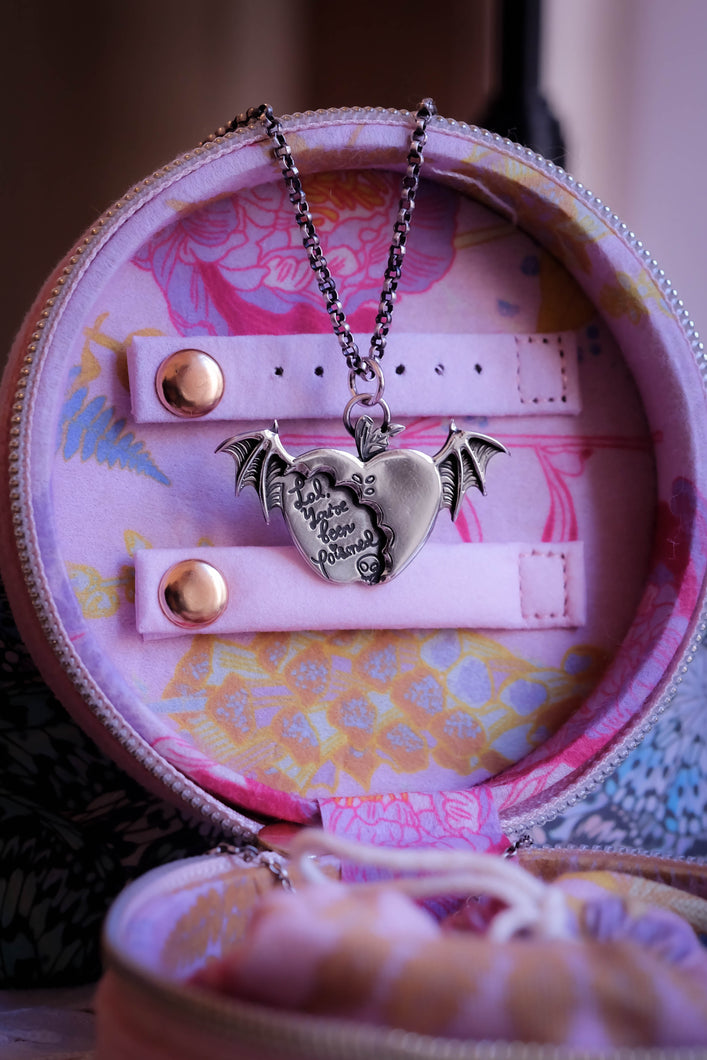 Lol, You've been poisoned - Mean Apple Pendant