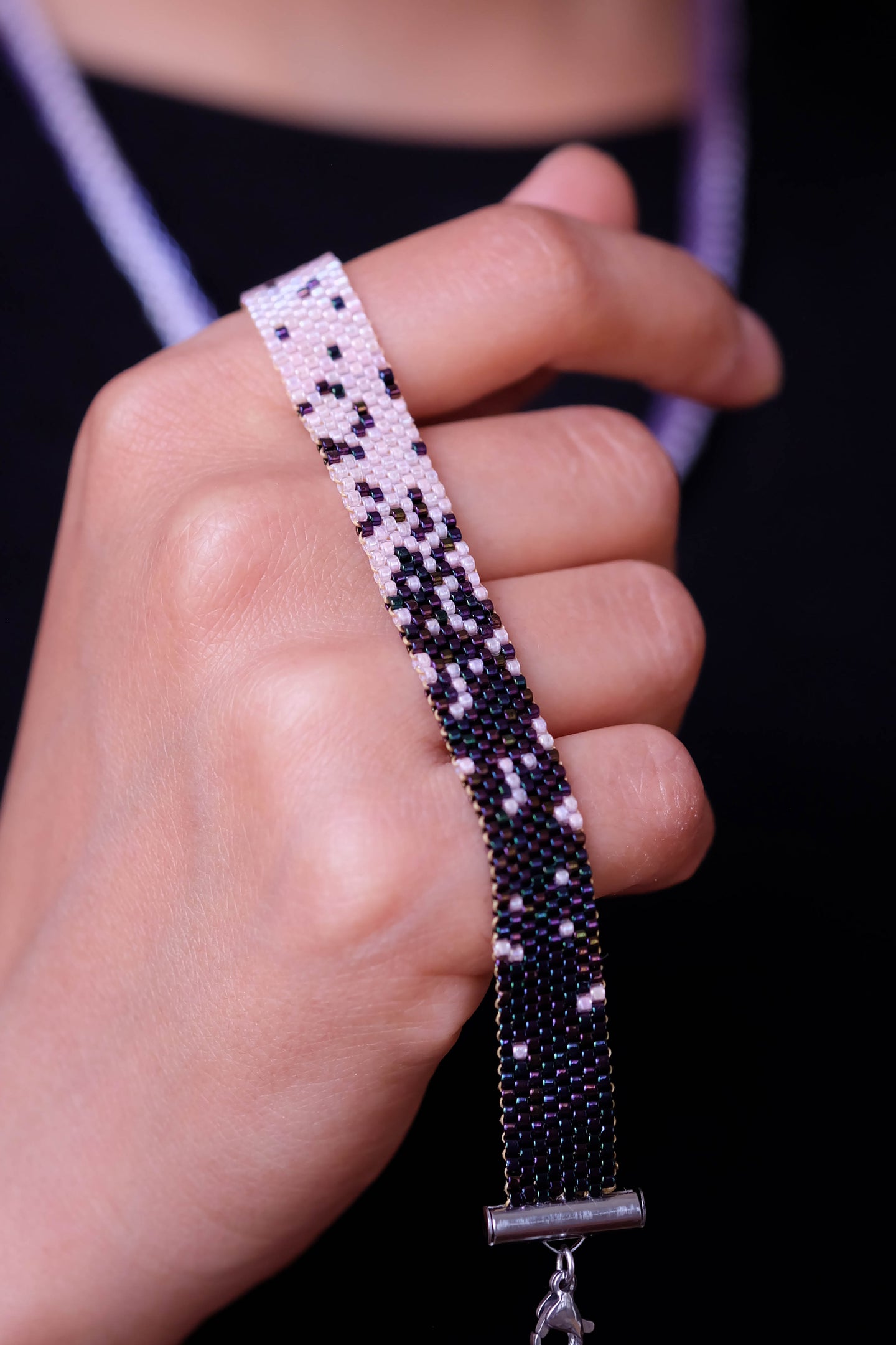Nebulas - A Woven Signal from the Stars - Bracelet