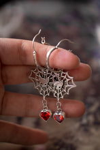 Kitty Spider Web Earrings