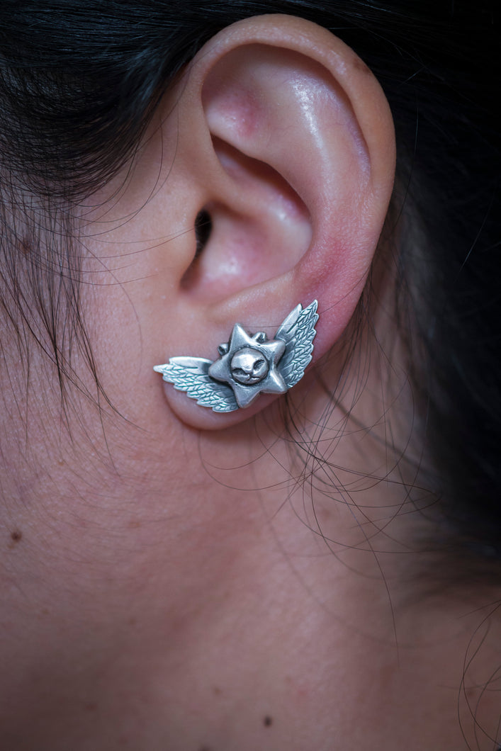Twinkle star climber earrings ✨
